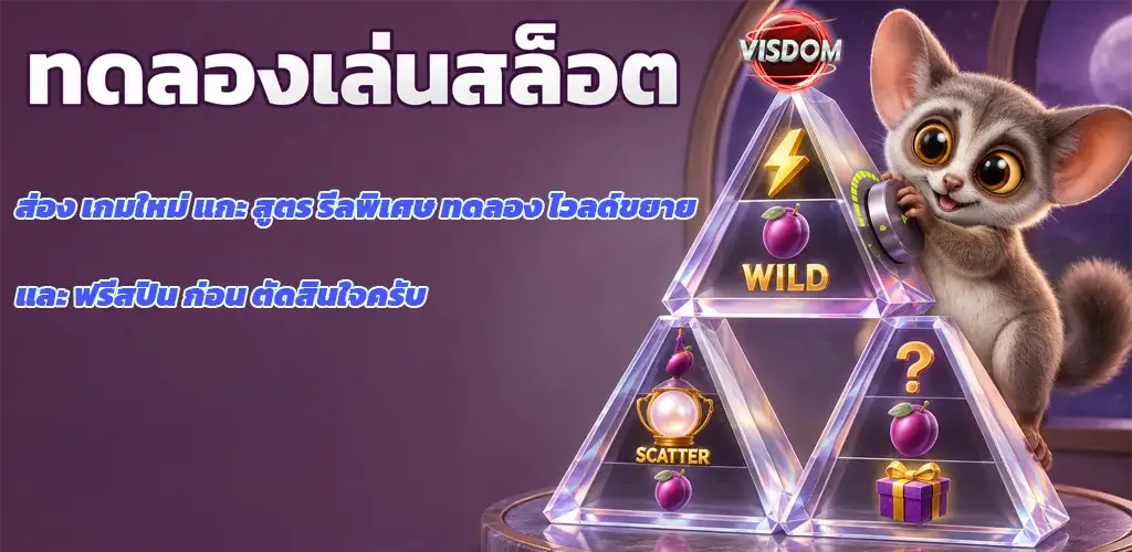 visdom-ทดลองเล่นสล็อต